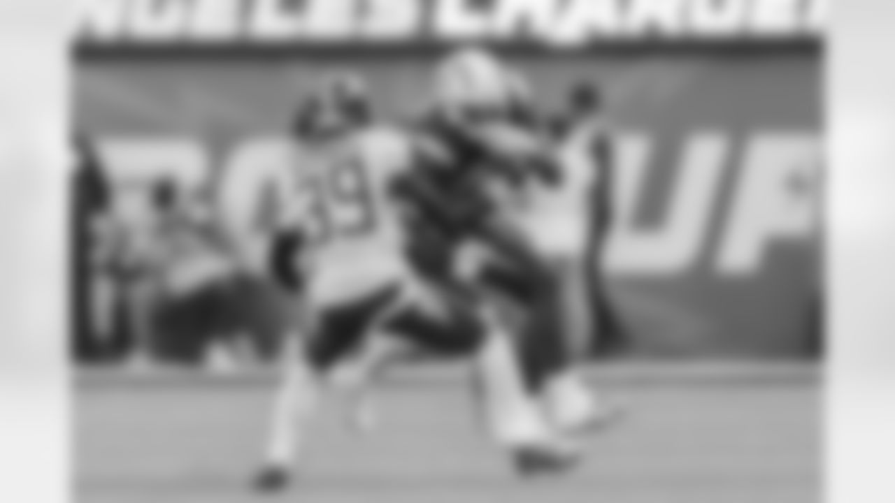 The Los Angeles Chargers defeated the Tennessee Titans by a score of 17-14 at SoFi Stadium on December 18, 2022 in Inglewood, California.
