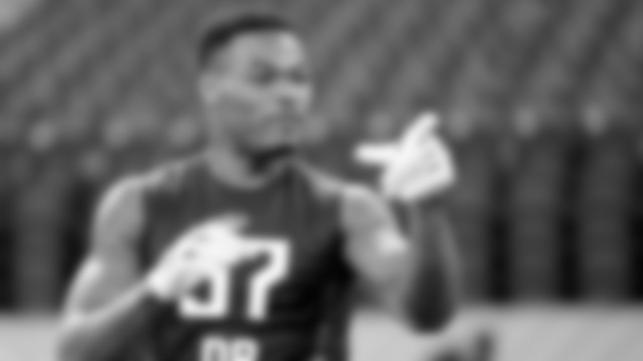 Derwin James at the 2018 NFL Scouting Combine in Indianapolis