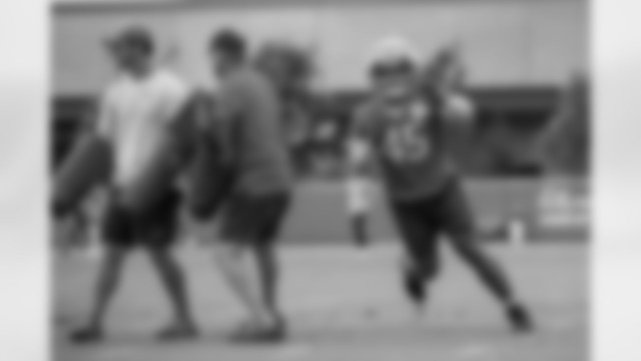 The Los Angeles Chargers practice on Friday, September 29, 2023 at Hoag Performance Center in Costa Mesa, CA.