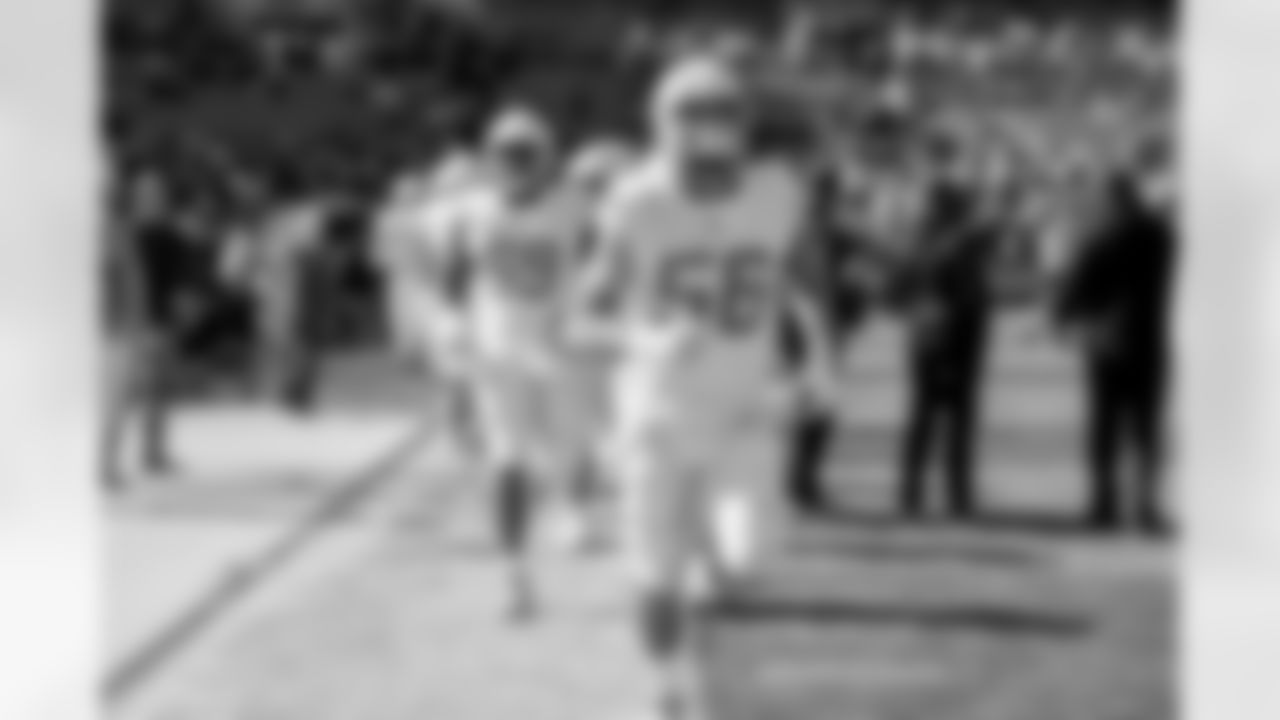 The Los Angeles Chargers prepare to play against the Cleveland Browns at FirstEnergy Stadium on October 9, 2022 in Los Angeles, California.