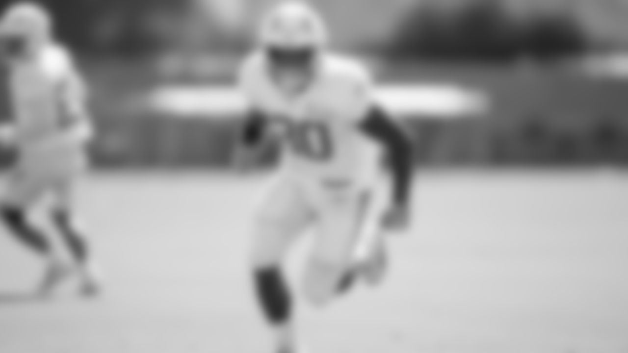 The Los Angeles Chargers practice on Thursday, September 29, 2022 at Hoag Performance Center in Costa Mesa, CA.