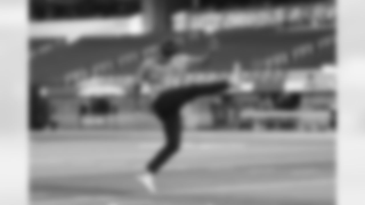 The Los Angeles Chargers prepare to play against the Tennessee Titans at SoFi Stadium on December 18, 2022 in Inglewood, California.