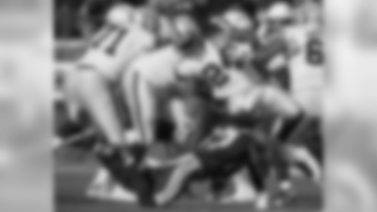 Oakland Raiders vs. the Los Angeles Chargers at StubHub Center on Sunday, Dec. 31, 2017. The Chargers won 30-10.