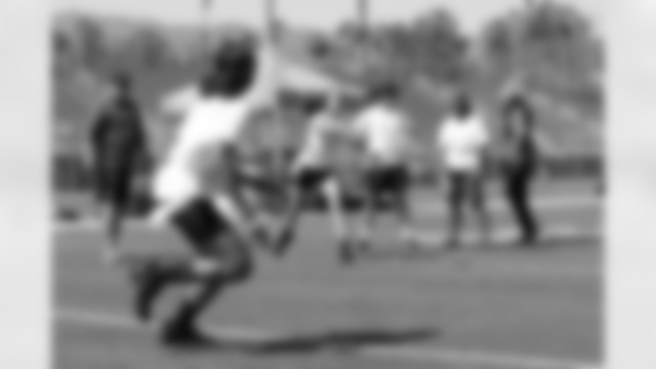 The Chargers hosted a girl's flag football camp for the Corona-Norco School District at Centennial High School.