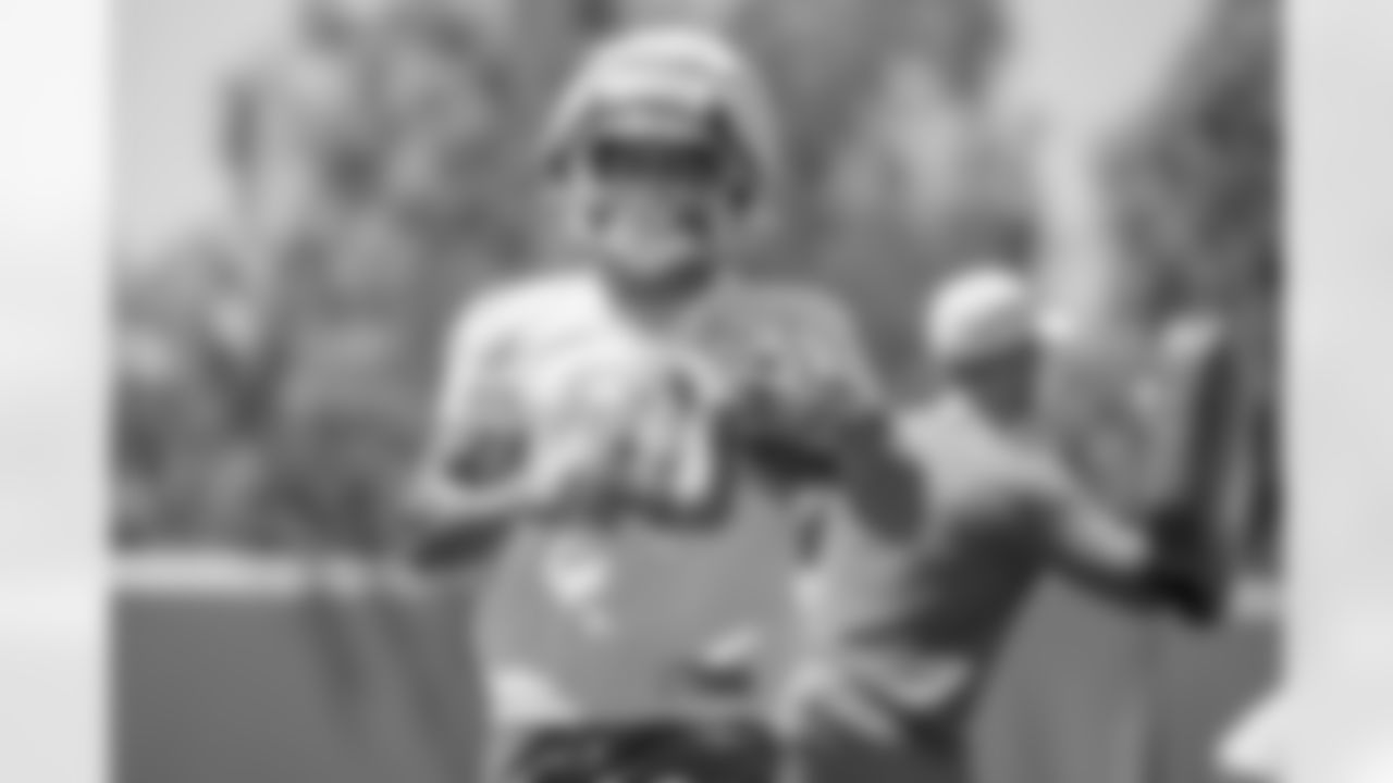 The Los Angeles Chargers practice on Tuesday, August 29, 2023 at Hoag Performance Center in Costa Mesa, CA.
