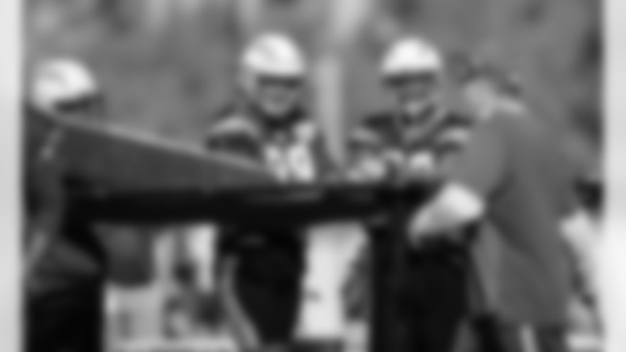 Chargers practice in preparation for Week 10 against the Jacksonville Jaguars.
