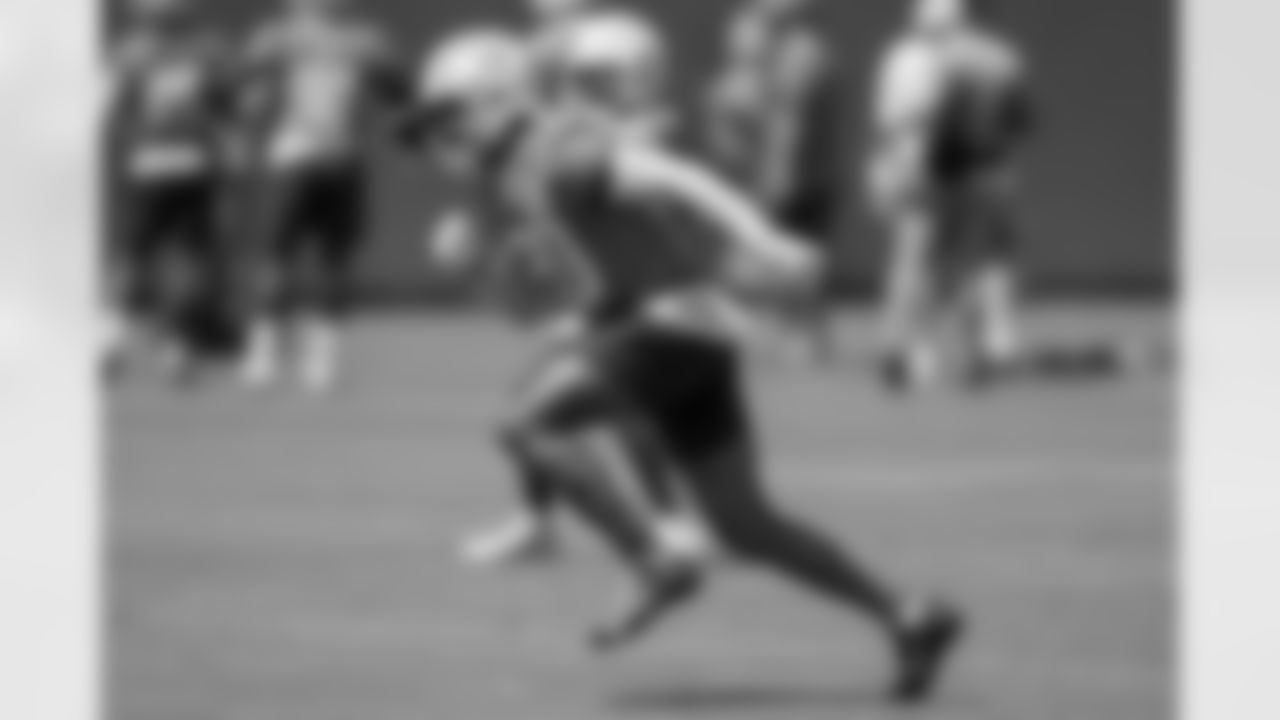 The Los Angeles Chargers practice on Thursday, August 31, 2023 at Hoag Performance Center in Costa Mesa, CA.