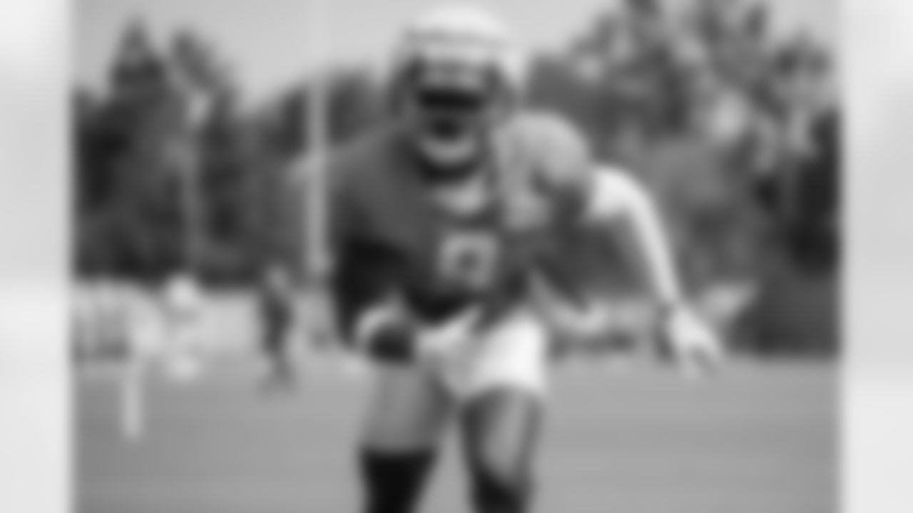 The Los Angeles Chargers practice on Friday, October 13, 2023 at Hoag Performance Center in Costa Mesa, CA.