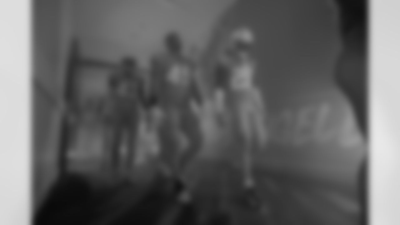 The Los Angeles Chargers prepare to play against the Denver Broncos at SoFi Stadium on October 17, 2022 in Los Angeles, California.