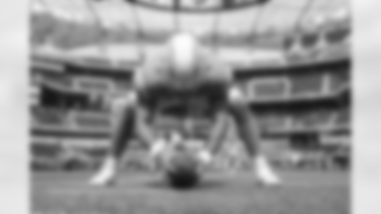 The Los Angeles Chargers prepare to play against the Jacksonville Jaguars at SoFi Stadium on September 25, 2022 in Inglewood, California.