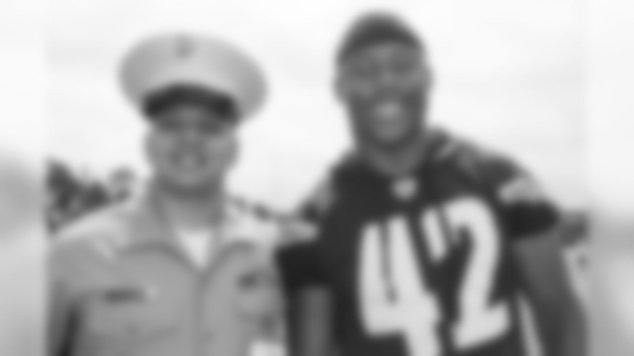 Los Angeles Chargers Community Relations Boots and Bolts at Hoag Performance Center on Friday September 28, 2018.