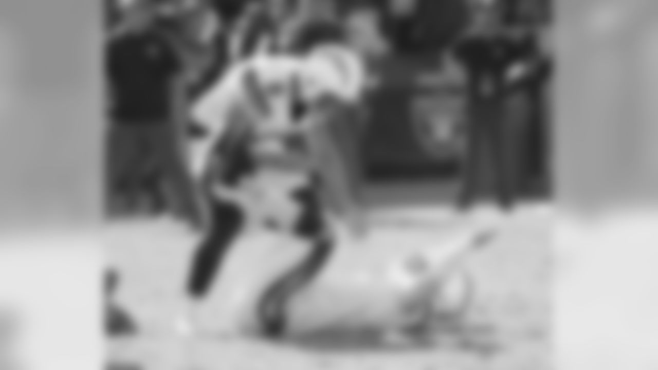 Los Angeles Chargers vs. the Oakland Raiders at Oakland Alameda Coliseum on Sunday, Oct. 15, 2017. The Chargers won 17-16.