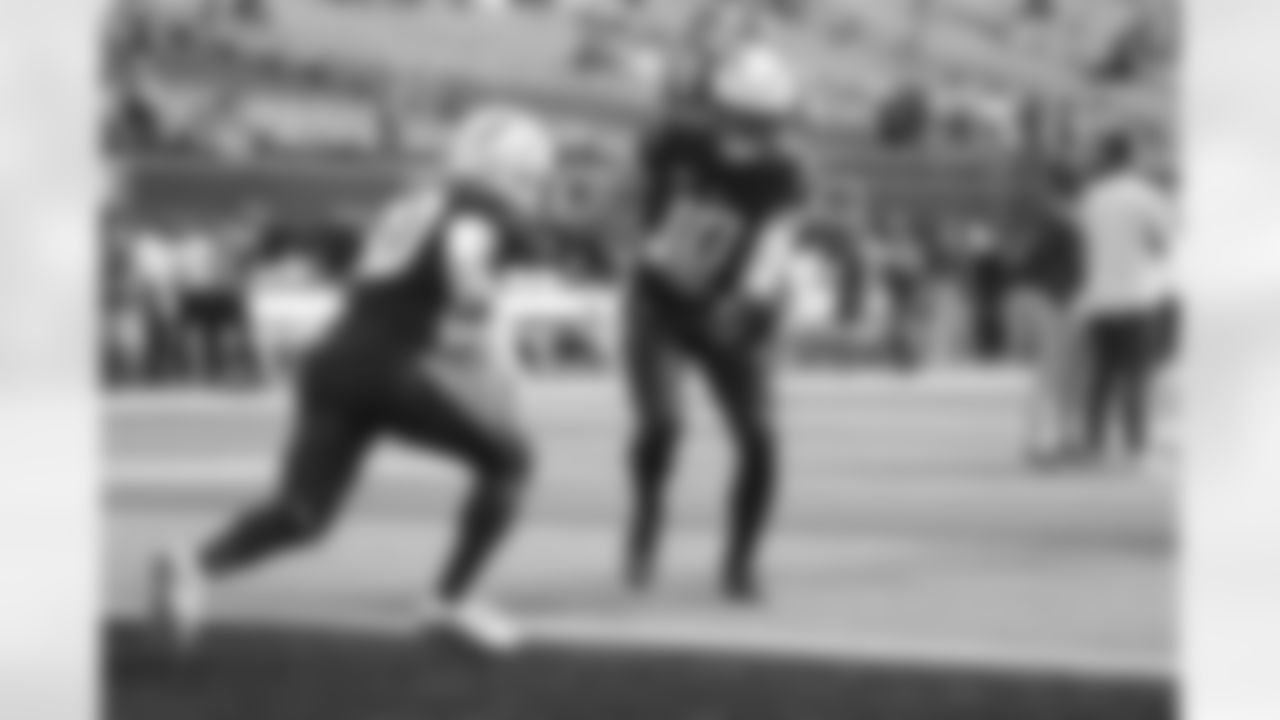 The Los Angeles Chargers prepare to play against the Seattle Seahawks at SoFi Stadium on October 23, 2022 in Inglewood, California.