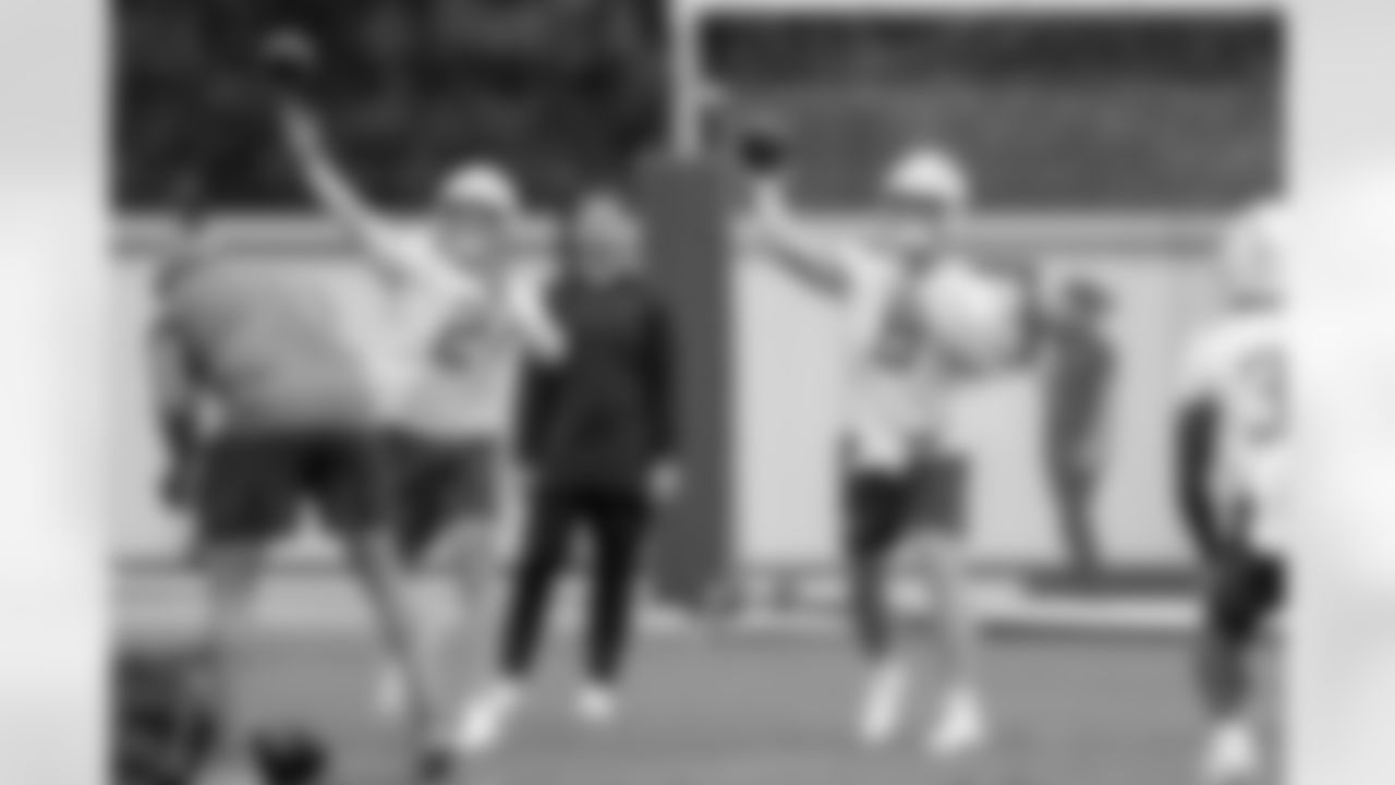 Chargers players during the fifth OTA of the 2023 off-season program