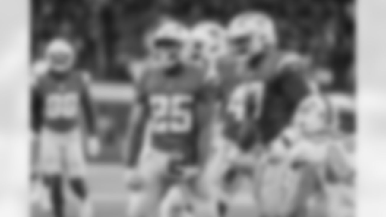 The Los Angeles Chargers defeated the Miami Dolphins by a score of 23-17 at SoFi Stadium on December 11, 2022 in Inglewood, California.