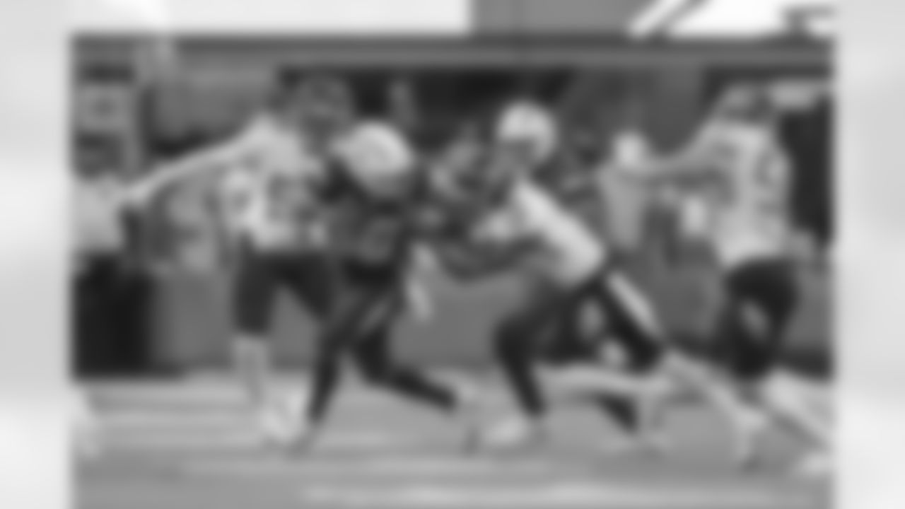 The Los Angeles Chargers defeated the Tennessee Titans by a score of 17-14 at SoFi Stadium on December 18, 2022 in Inglewood, California.