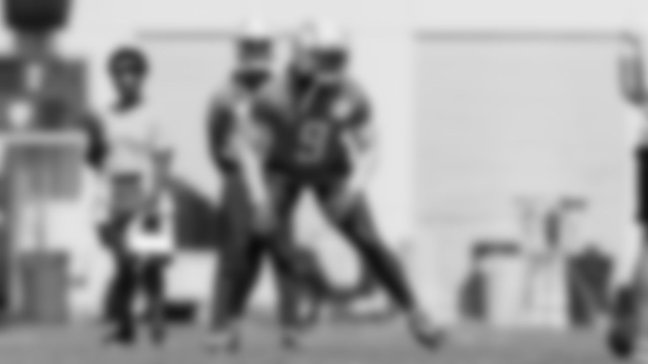 The Los Angeles Chargers practice on Friday, October 7, 2022 at Hoag Performance Center in Costa Mesa, CA.