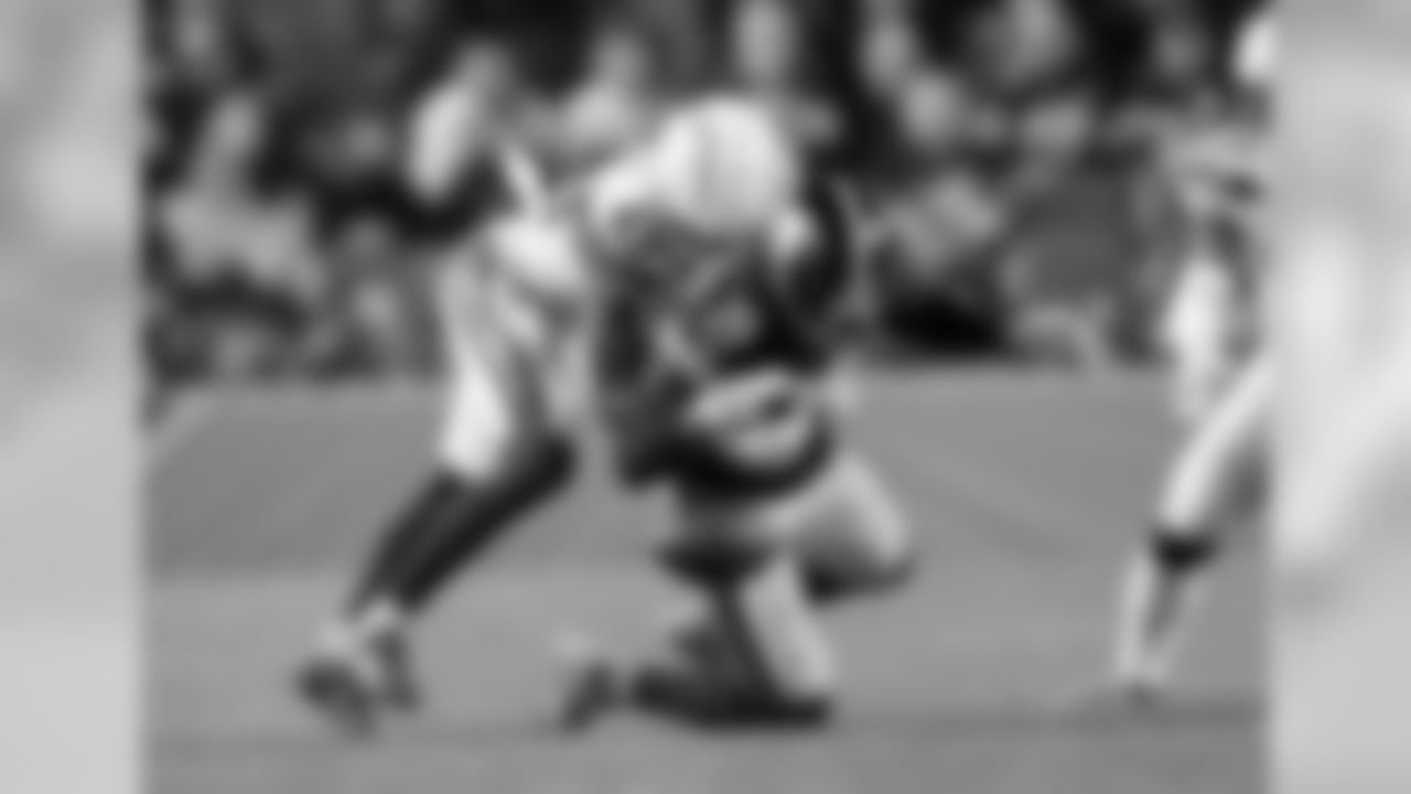 Michael Davis tackling JuJu Smith-Schuster during the Week 13 matchup against the Pittsburgh Steelers.