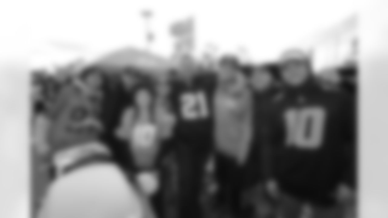 Bolt Fam show up at SoFi Stadium to root against the Miami Dolphins on December 11, 2022 in Inglewood, California.