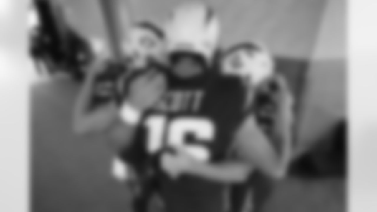 The Los Angeles Chargers prepare to play against the Seattle Seahawks at SoFi Stadium on October 23, 2022 in Inglewood, California.