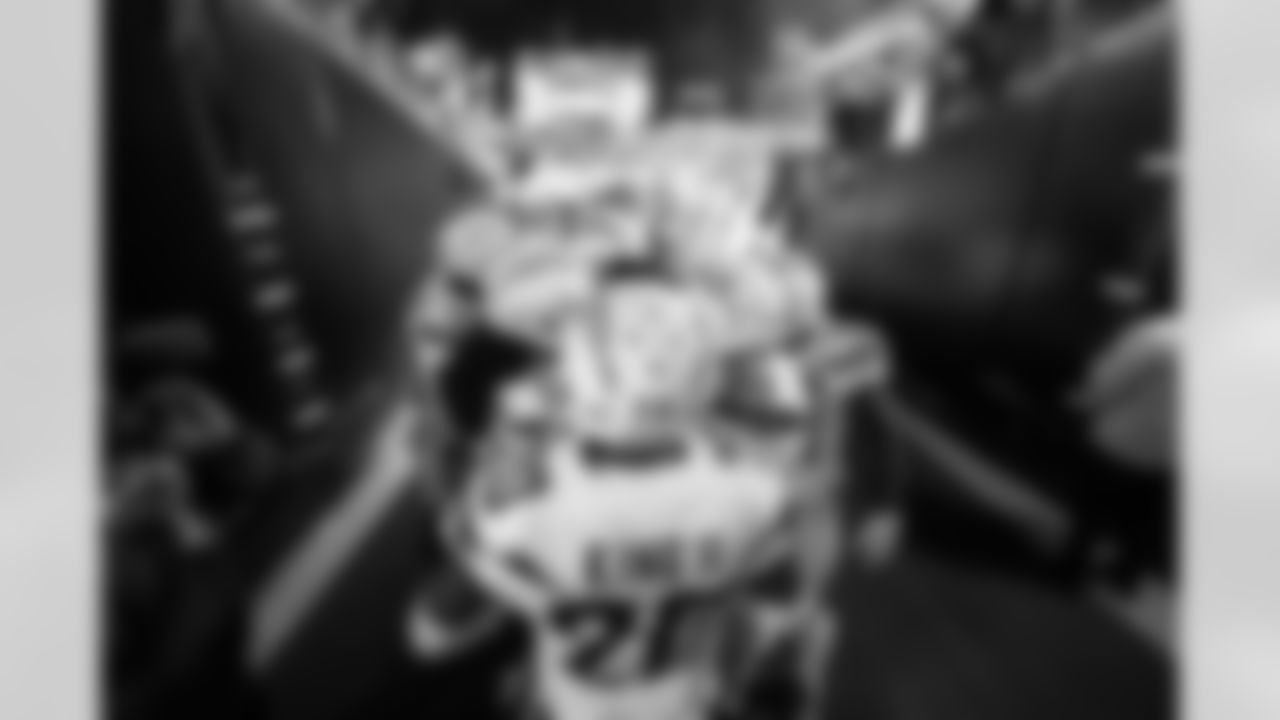 The Bolts huddle up before walking out to the field before the Week 13 matchup against the Pittsburgh Steelers.
