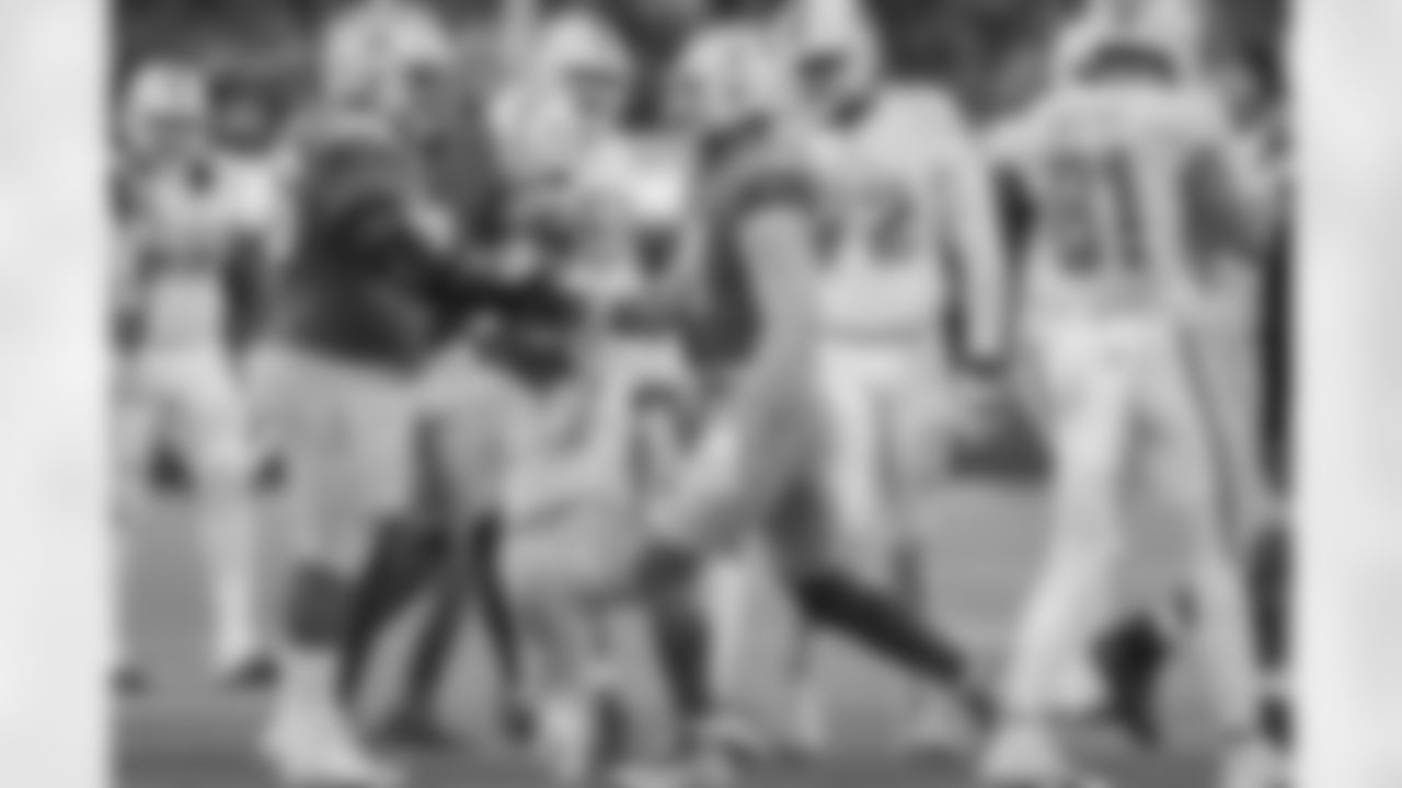 The Los Angeles Chargers defeated the Miami Dolphins by a score of 23-17 at SoFi Stadium on December 11, 2022 in Inglewood, California.