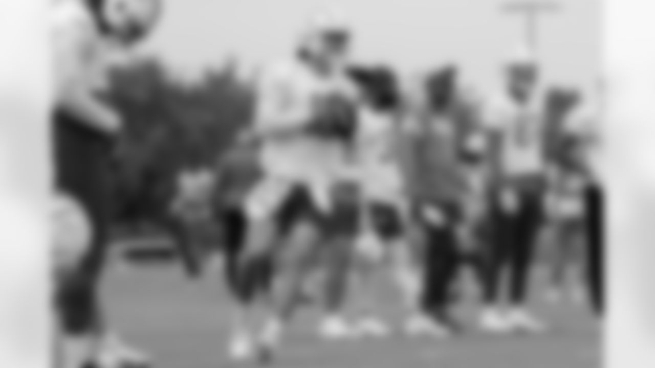 The Los Angeles Chargers practice on Friday, September 29, 2023 at Hoag Performance Center in Costa Mesa, CA.