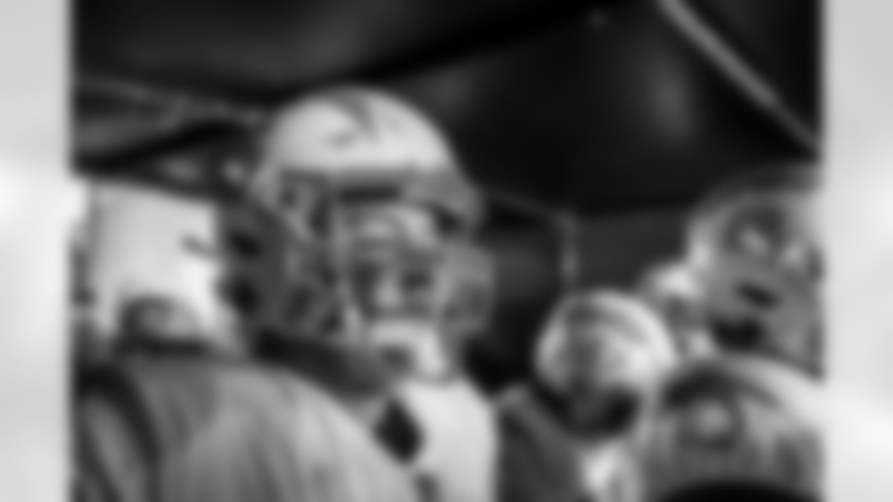 The Los Angeles Chargers prepare to play against the Denver Broncos at Empower Field at Mile High on January 8, 2023 in Denver, Colorado.