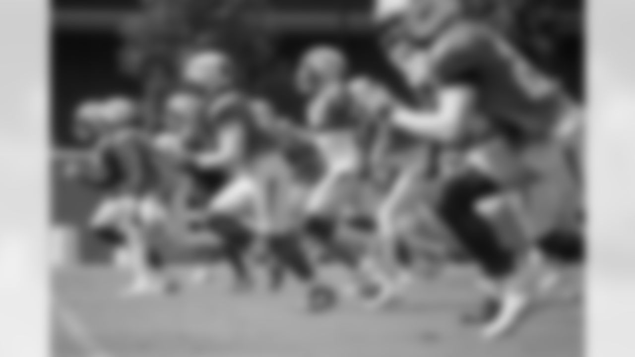 The Los Angeles Chargers practice on Friday, October 13, 2023 at Hoag Performance Center in Costa Mesa, CA.