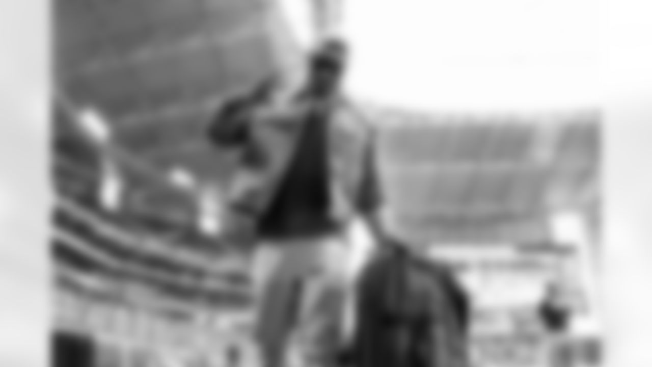 The Los Angeles Chargers arrive at State Farm Stadium to play the Arizona Cardinals in Glendale, Arizona