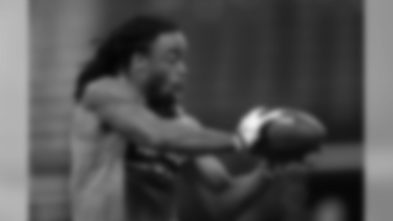 Connecticut wide receiver Geremy Davis runs a drill at the NFL Football Scouting Combine in Indianapolis, Saturday, Feb. 21, 2015.