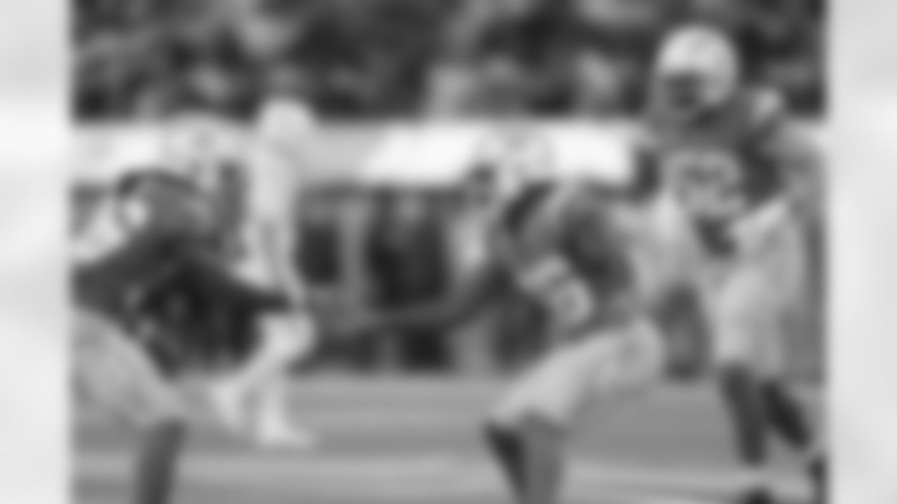 The Los Angeles Chargers defeated the Miami Dolphins by a score of 23-17 at SoFi Stadium on December 11, 2022 in Inglewood, California.