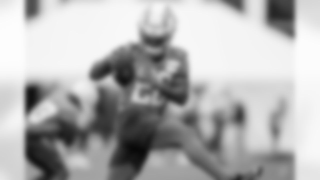 Chargers players during the fifth OTA of the 2023 off-season program