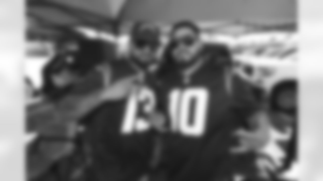 Bolt Fam show up to SoFi Stadium to root against the Denver Broncos on October 17, 2022 in Los Angeles, California.