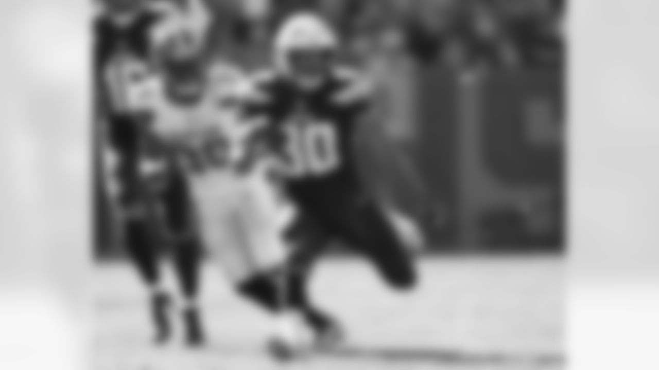 Los Angeles Chargers at Cleveland Browns on Sunday, October 14, 2018 in Cleveland, OH. Final score: LAC 38 - CLE 14
