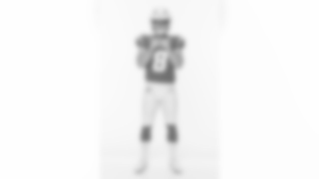 Los Angeles Chargers players pose for photos at the team's annual Media Day on Monday, June 12, 2023 at Hoag Performance Center in Costa Mesa, CA.
