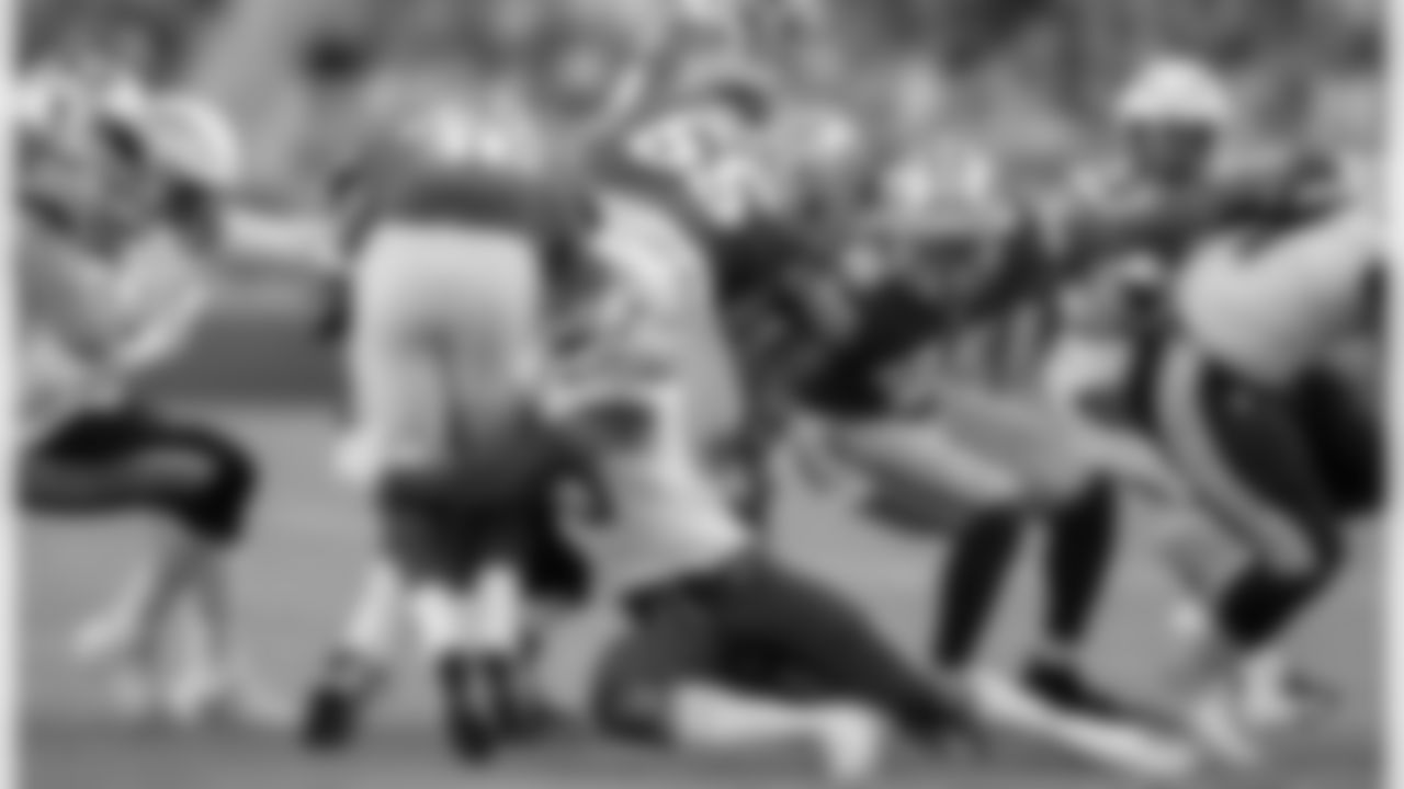 Los Angeles Chargers at San Francisco 49rs on Thursday, August 30, 2018 in Santa Clara, CA. Final score: LAC 23 vs SF 21 . (Chargers/Mike Nowak)
@Chargers - - chargers.com - -