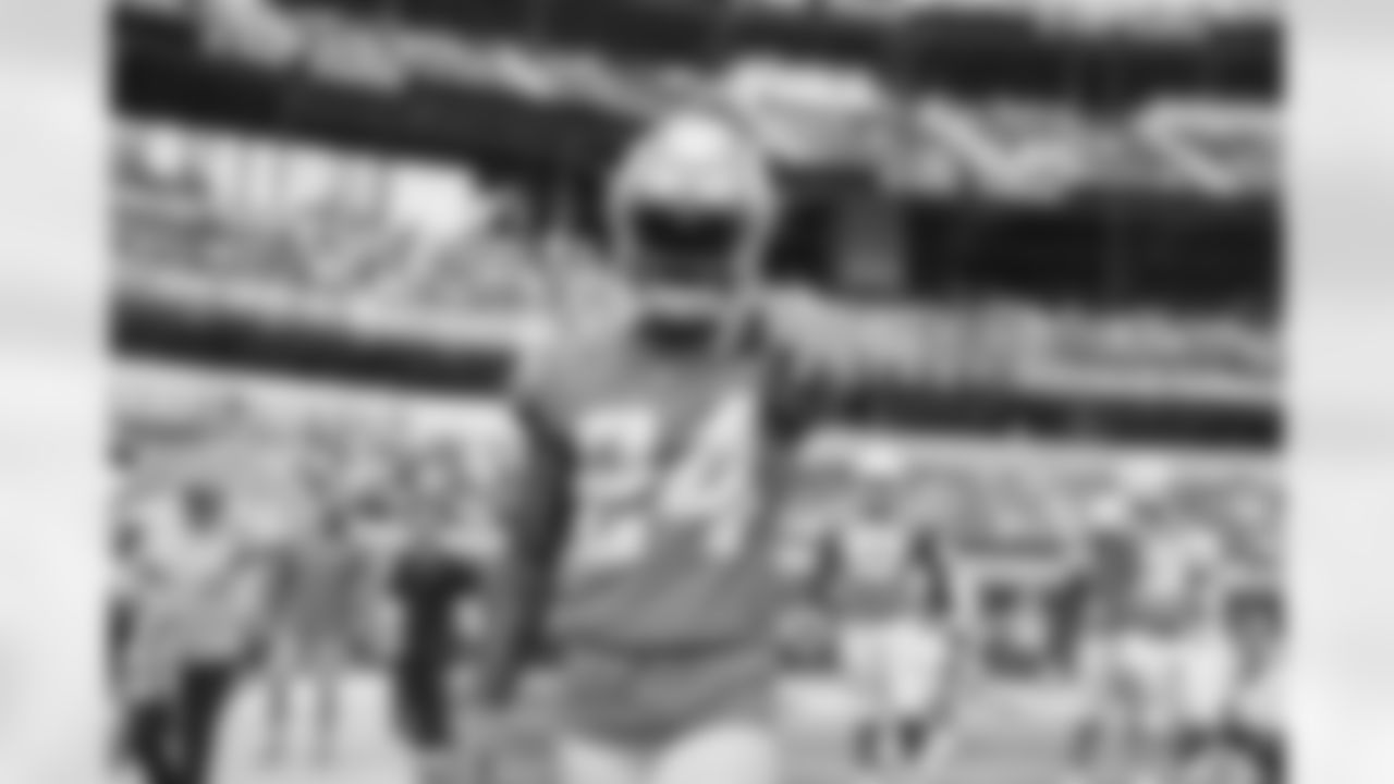 The Los Angeles Chargers prepare to play against the Jacksonville Jaguars at SoFi Stadium on September 25, 2022 in Inglewood, California.