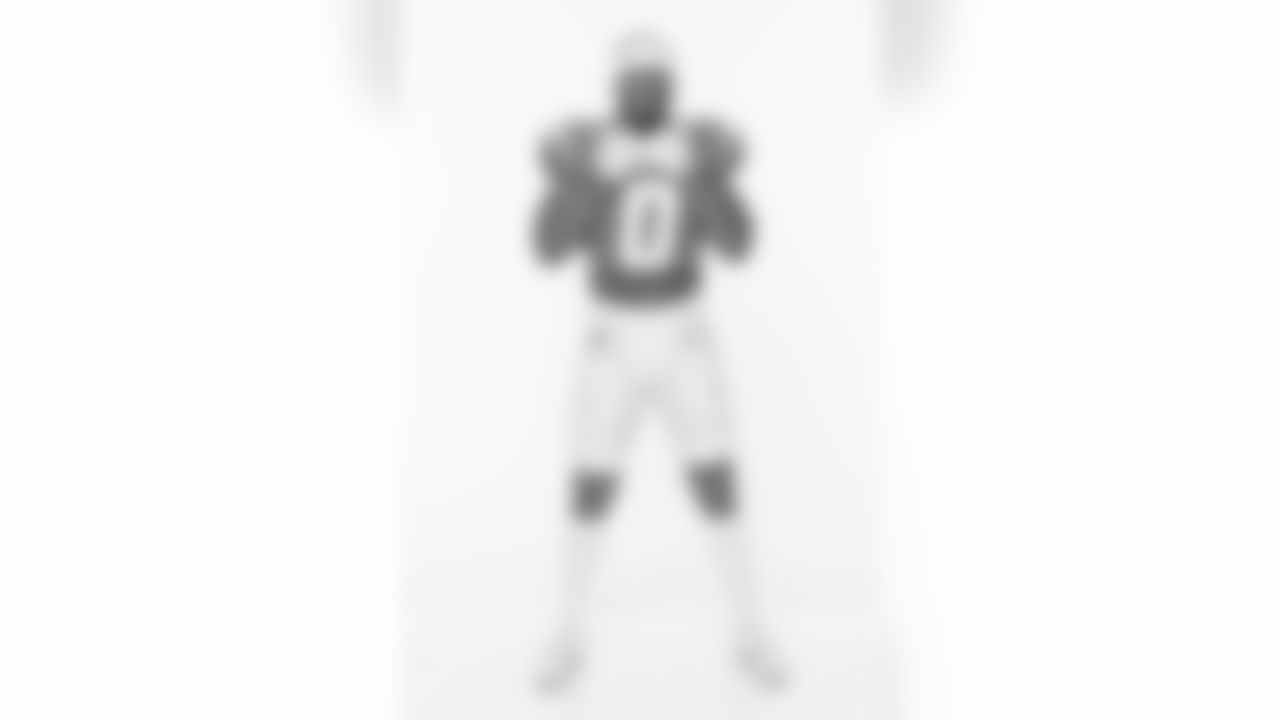Los Angeles Chargers players pose for photos at the team's annual Media Day on Monday, June 12, 2023 at Hoag Performance Center in Costa Mesa, CA.