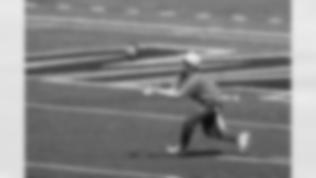 The Los Angeles Chargers partner with the San Diego Unified School District to host a flag football camp for middle schoolers on Saturday, April 8, 2023 at Madison High School in San Diego, CA.