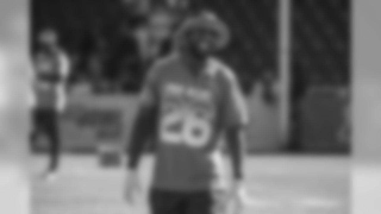 Casey Hayward takes the field during an AFC practice at Pro Bowl Week in Orlando.