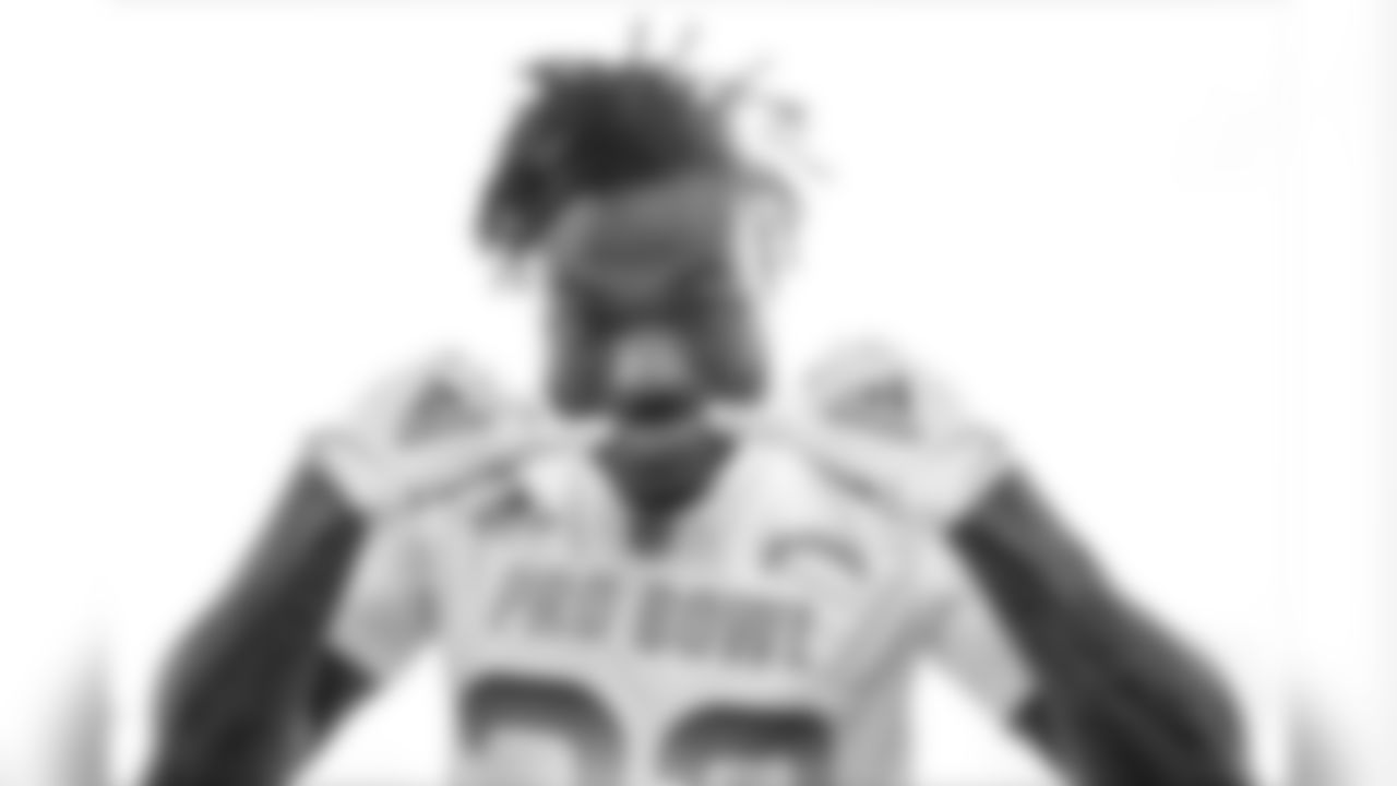 Derwin James poses at Pro Bowl practice on Thursday, Jan. 24, 2019 in Orlando, FL.