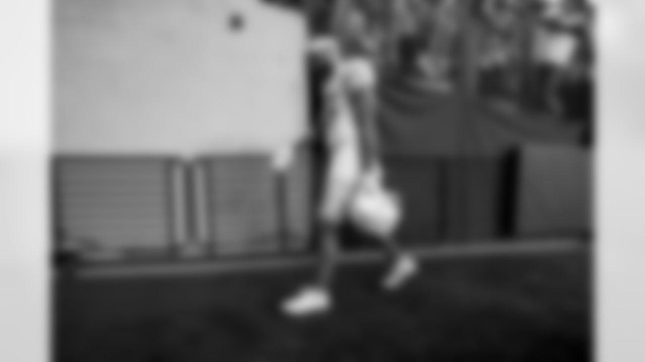 The Los Angeles Chargers prepare to play against the Las Vegas Raiders at Allegiant Stadium on December 4, 2022 in Las Vegas, Nevada.