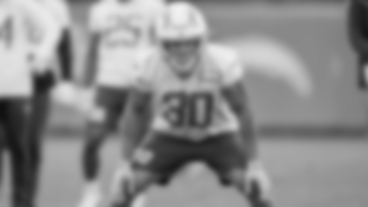 The Los Angeles Chargers practice on Friday, December 30, 2022 at Hoag Performance Center in Costa Mesa, CA.
