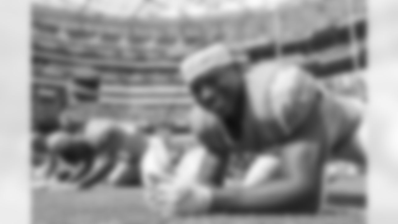 The Los Angeles Chargers prepare to play against the Jacksonville Jaguars at SoFi Stadium on September 25, 2022 in Inglewood, California.
