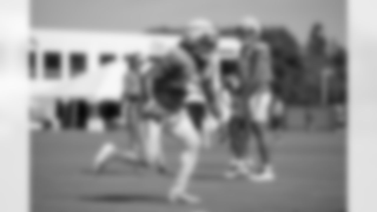 The Los Angeles Chargers practice on Friday, October 13, 2023 at Hoag Performance Center in Costa Mesa, CA.