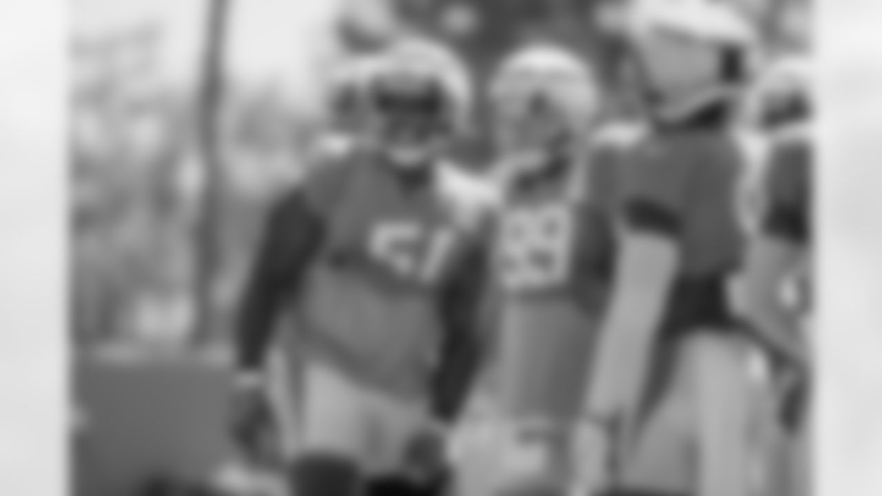 The Los Angeles Chargers practice on Wednesday, August 30, 2023 at Hoag Performance Center in Costa Mesa, CA.