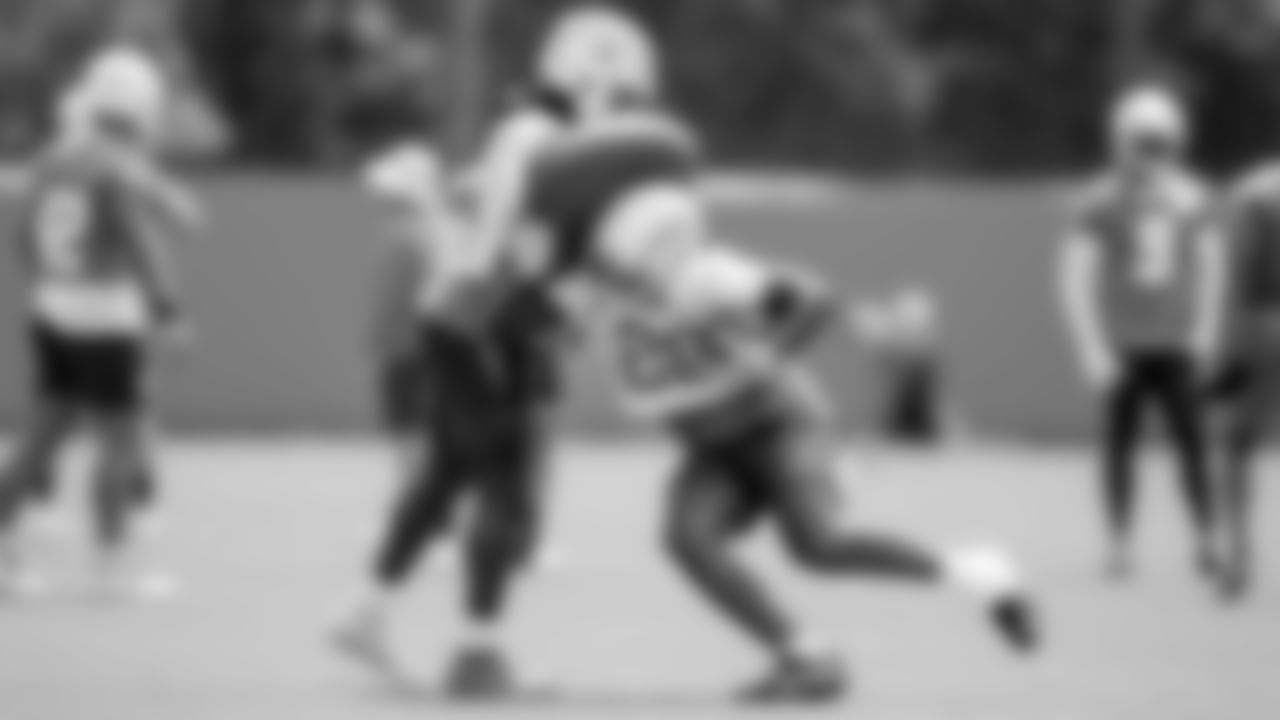 The Los Angeles Chargers practice on Wednesday, September 7, 2022 at Hoag Performance Center in Costa Mesa, CA.