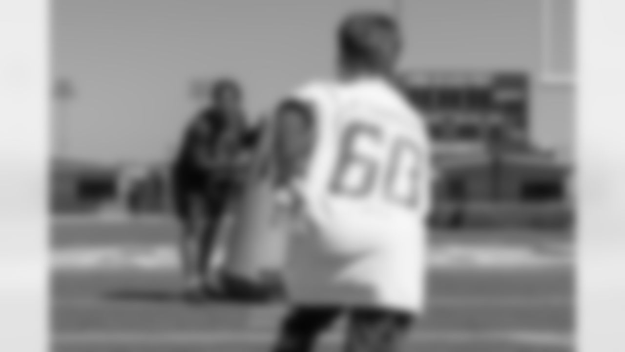The Los Angeles Chargers host a Play60 event with Bob Hope USO on Saturday, April 1, 2023 at Poly High School in Long Beach, CA.