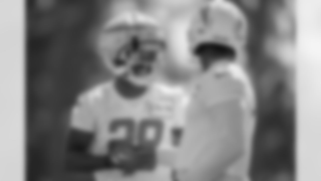 The Los Angeles Chargers practice on Saturday, October 14, 2023 at Hoag Performance Center in Costa Mesa, CA.